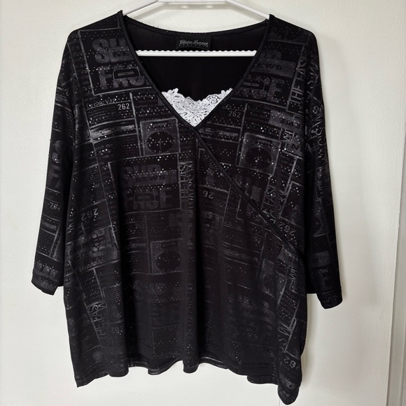 Claire France Tops - 🎉4/30$🎉 Claire France Exclusif Vintage Blouse – Size 3XL